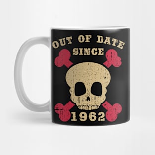 Out of date since 1962 skul birthday Mug